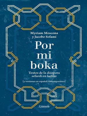cover image of Por mi boka